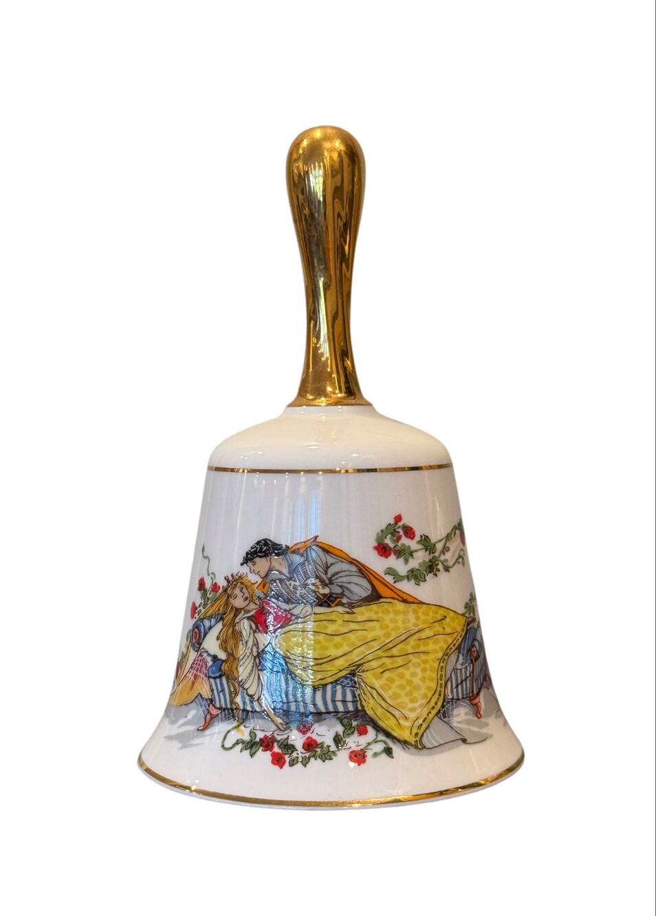 Danbury Mint The Fairy Tale Sleeping Beauty Bone China Bell No. 3